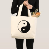 Yin Yang Geschenk Jumbo Stoffbeutel (Vorderseite (Produkt))