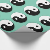 Yin Yang Geschenkpapier (Ecke)