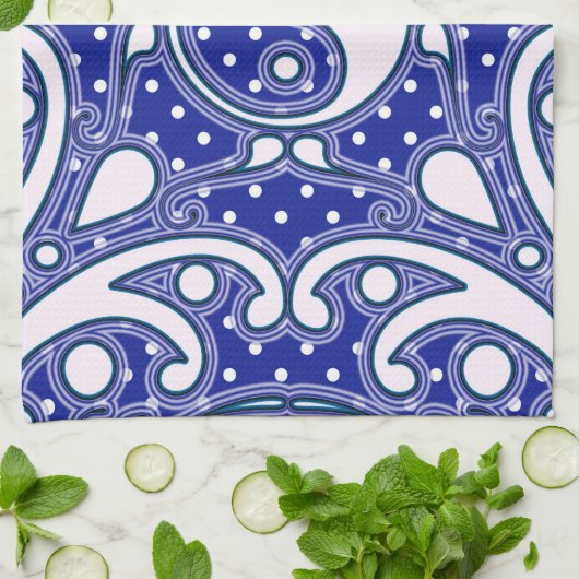 Yin Yang Geschirrtuch (Gefaltet)