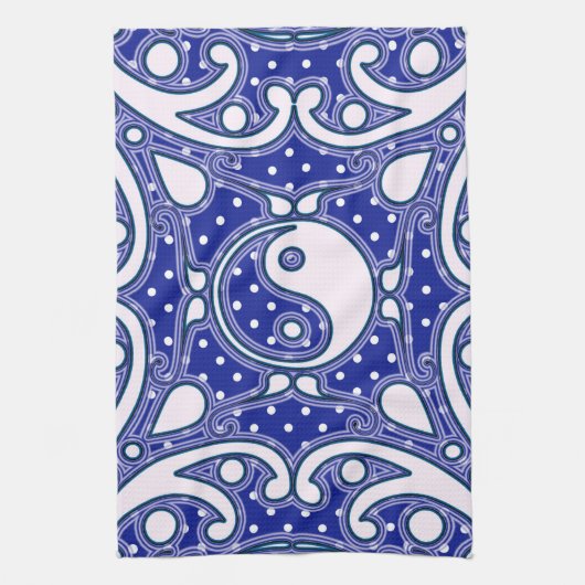 Yin Yang Geschirrtuch (Vertikal)