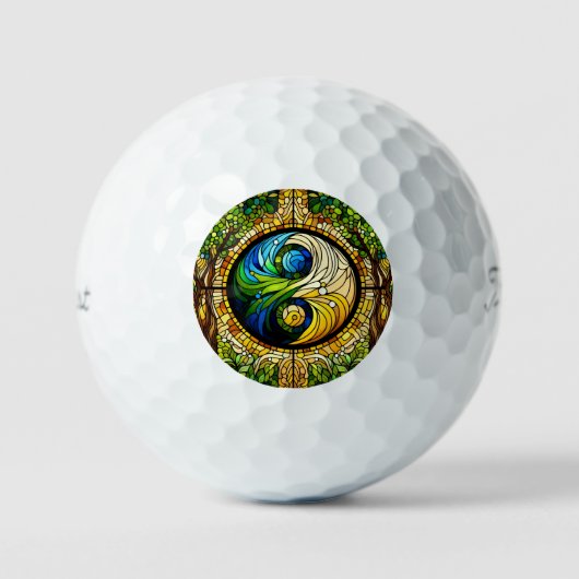 Yin Yang Golf Balls Golfball (Vorderseite)