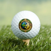 Yin Yang Golf Balls Golfball (Insitu T-Shirt)