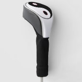 Yin Yang Golf Headcover (angewinkelt)