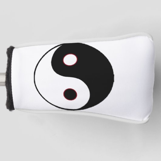 Yin Yang Golf Headcover (Vorderseite)