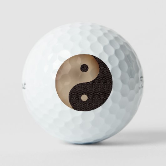 Yin Yang Golfball (Vorderseite)
