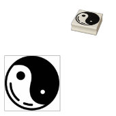 Yin-Yang Gummistempel (Stempel)
