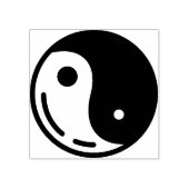 Yin-Yang Gummistempel (Prägung)