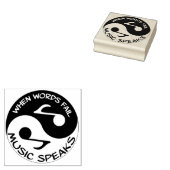 Yin Yang Gummistempel (Stempel)