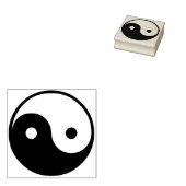 Yin Yang Gummistempel (Stempel)
