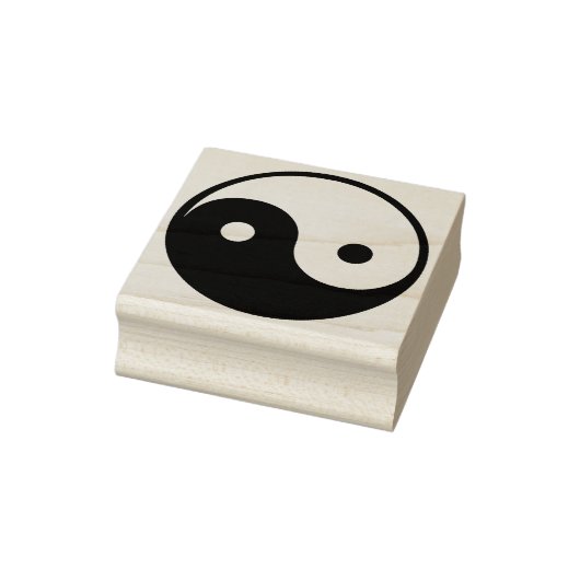 Yin Yang Gummistempel (Stempel)