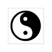 Yin Yang Gummistempel (Prägung)