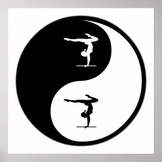 Yin Yang Gymnastics Poster (Vorne)