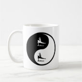 Yin Yang Gymnastik Kaffeetasse (Links)