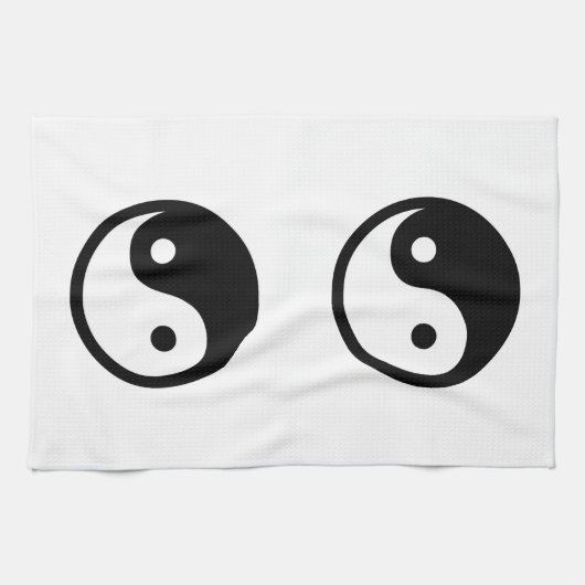 Yin Yang Handtuch (Horizontal)