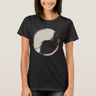Yin Yang Happy New Year 2020 Rats Family Matching T-Shirt