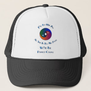 Yin Yang hat ihn zu ihrem Verse Truckerkappe