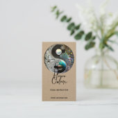 Yin Yang, Healing Arts Visitenkarte (Stehend Vorderseite)