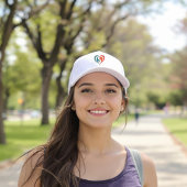 Yin Yang Heart Artistic Truckerkappe