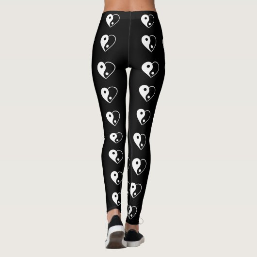 Yin Yang Heart Leggings (Rückseite)