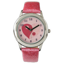 Yin Yang Heart (Rot/Rosa)