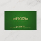 Yin Yang - Holistic Wellness Coach Visitenkarte (Rückseite)