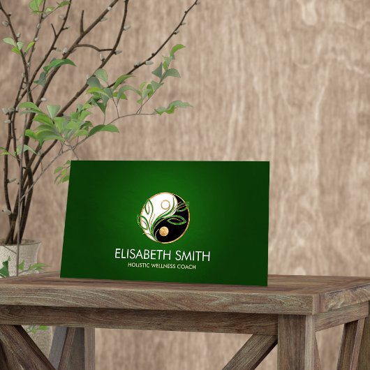 Yin Yang - Holistic Wellness Coach Visitenkarte