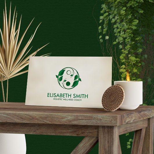 Yin Yang - Holistic Wellness Coach Visitenkarte