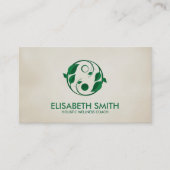 Yin Yang - Holistic Wellness Coach Visitenkarte (Vorderseite)