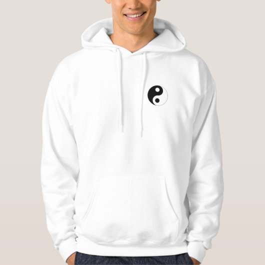 Yin Yang Hoodie (Vorderseite)