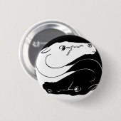 Yin Yang Horse Button (Vorne & Hinten)