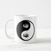Yin Yang HVAC Kaffeetasse (Links)