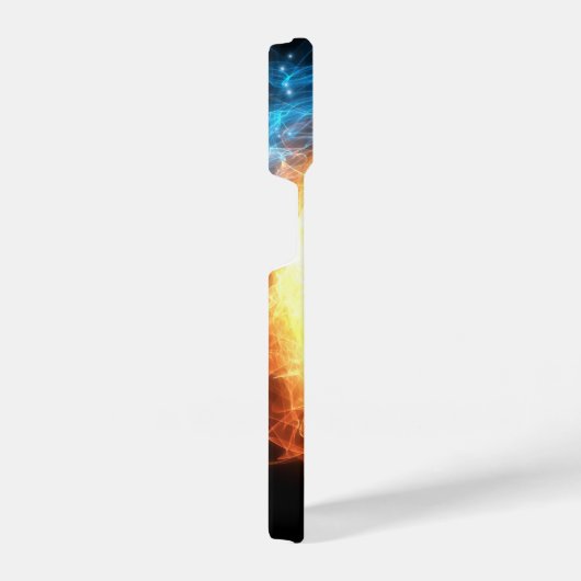 Yin Yang Ice and Fire heiliges Symbol iPhone Hülle (Rechte Seite)