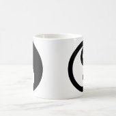 Yin Yang Ideologie Verwandlungstasse (Mittel)