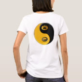 Yin Yang Jack-o-lantern Pumpkins T-Shirt (Rückseite)