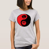 Yin Yang Jack-o-lantern Pumpkins T - Shirt (Vorderseite)