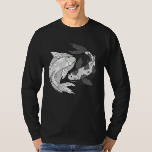 Yin Yang Japanischer Koi-Fisch Nishikigoi Sanke Sh T-Shirt