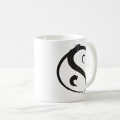 Yin Yang Kaffeetasse (VorderseiteRechts)