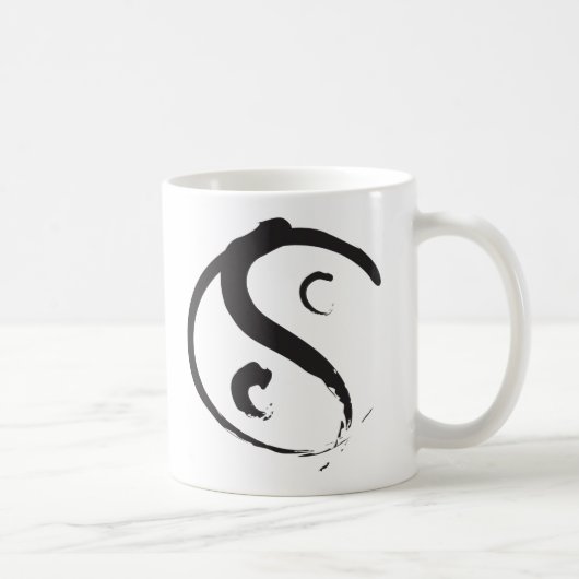 Yin Yang Kaffeetasse (Rechts)