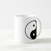 Yin Yang Kaffeetasse (VorderseiteRechts)