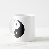 Yin Yang Kaffeetasse (Vorderseite Links)