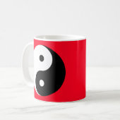 "YIN YANG " KAFFEETASSE (Vorderseite Links)