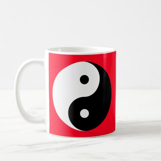 "YIN YANG " KAFFEETASSE (Links)