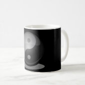 Yin Yang Kaffeetasse (VorderseiteRechts)
