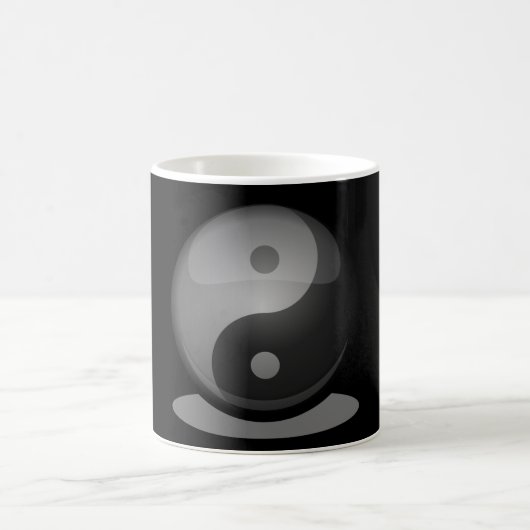 Yin Yang Kaffeetasse (Mittel)