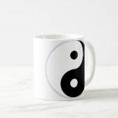 Yin & Yang Kaffeetasse (VorderseiteRechts)