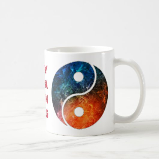 Yin & Yang Kaffeetasse (Rechts)