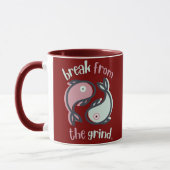 Yin-Yang-Kaffeetasse Tasse (Links)