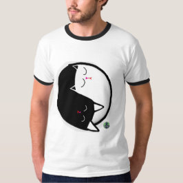 Yin & Yang Kätzchen T-Shirt