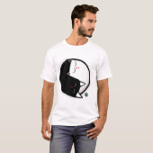Yin & Yang Kätzchen T-Shirt (Vorne ganz)