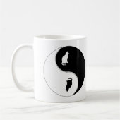 Yin Yang Katze Kaffeetasse (Links)